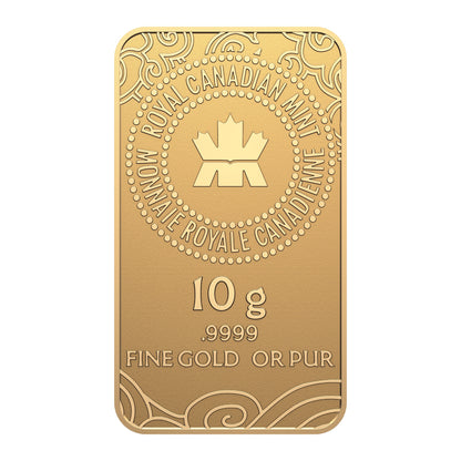 2025 Lunar Year of the Snake – 10 g 99.99% Pure Gold Bar (Premium Bullion)(250551)