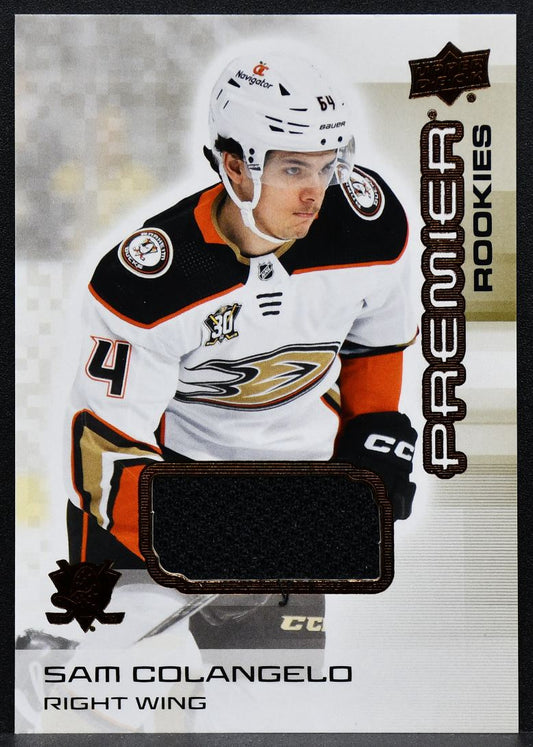 2024-25 Upper Deck Premier Rookies Bronze Sam Colangelo 135 RC Jersey 9125