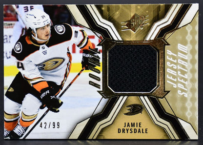 2021-22 SPx Rookie Jersey Spectrum Jamie Drysdale RJ-JD RC 42/99 Jersey