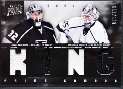 2011-12 Panini Prime Combos Jersey Bernier/Quick /225 Jersey 2395