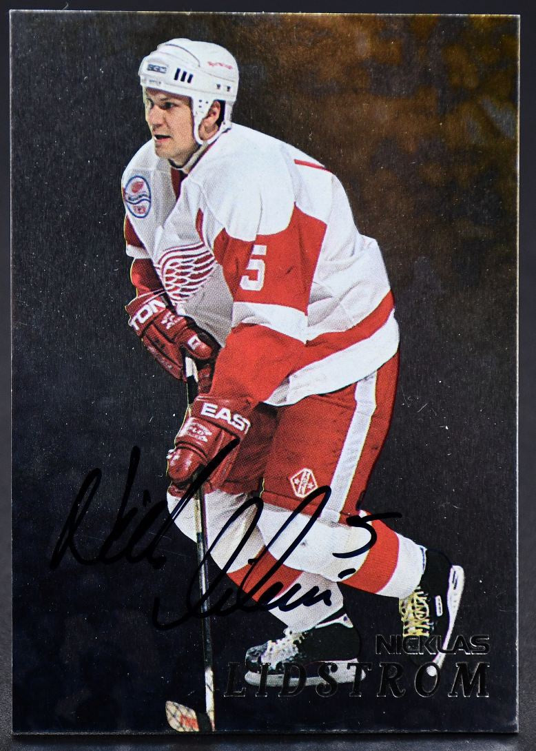 1998-99 In the Game Auto Nicklas Lindstrom 197 Auto