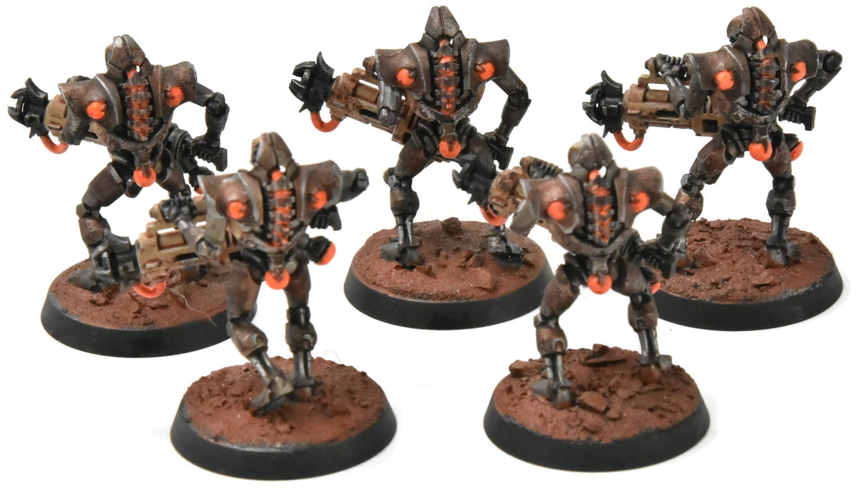 NECRONS 5 Immortals #1 WELL PAINTED Warhammer 40K