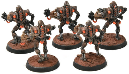 NECRONS 5 Immortals #1 WELL PAINTED Warhammer 40K