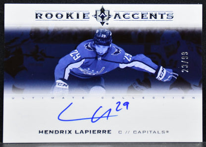 2021-22 UD Ultimate Collection Rookie Accents Lapierre RC Auto 23/99 6945