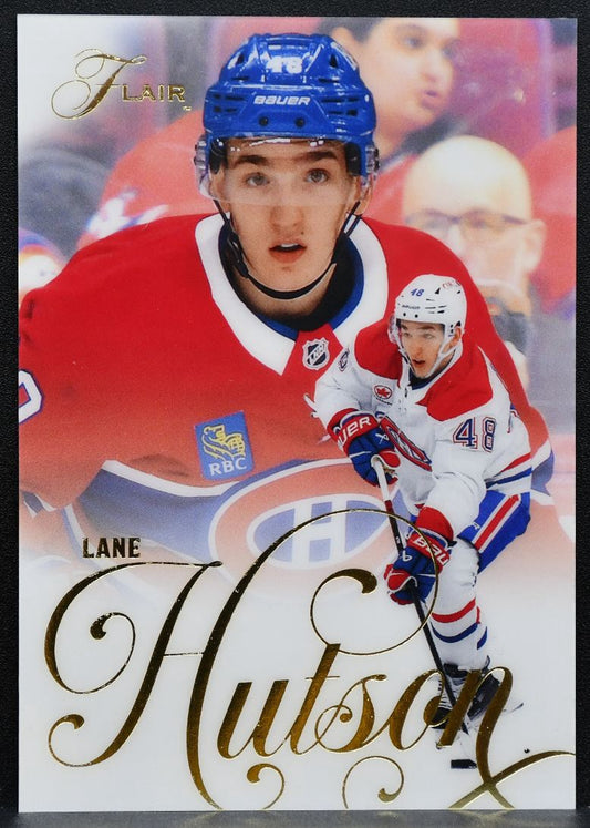 2025-26 Flair Lane Hutson 67 Montreal Canadiens 1044