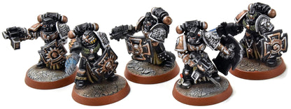 SPACE MARINES 5 Veterans #10 PRO PAINTED Warhammer 40K
