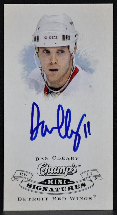 2008-09 Upper Deck Champ's Signatures Daniel Cleary S-DC Auto 3474