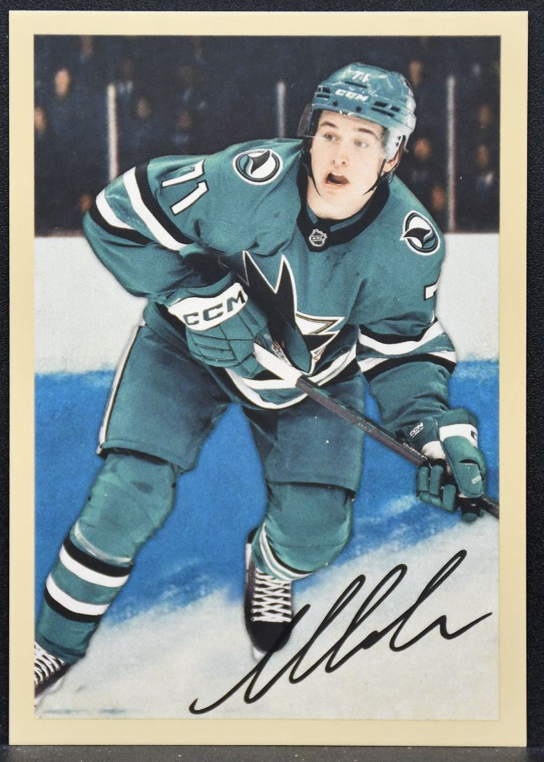 2024-25 Parkhurst Champions Retros Macklin Celebrini 7 San Jose Sharks RC 1937