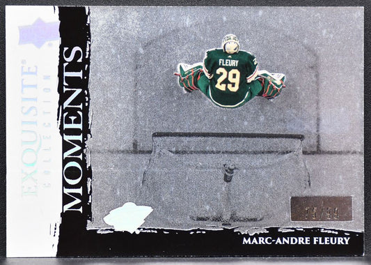 24-25 UD Black Diamond Exquisite Collection Moments Fleury M-MF Wild 75/99 8076