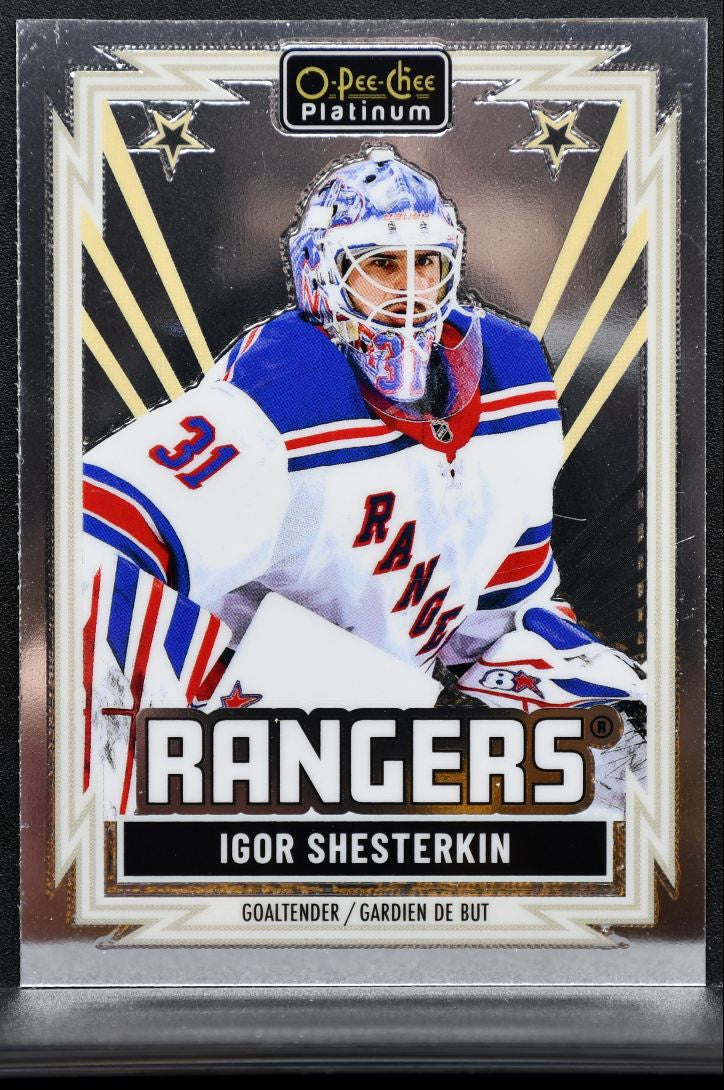 2025-26 O-Pee-Chee Platinum Retro Igor Shesterkin R-13 New York Rangers 3833