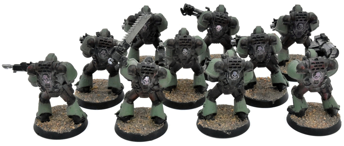 SPACE MARINES 10 Tactical Marines #1 Warhammer 40K 1116