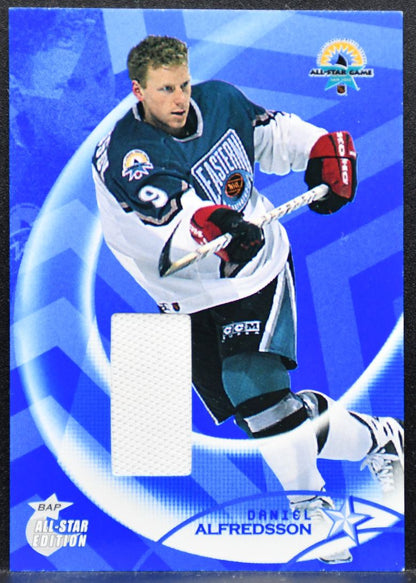 2002-03 Be a Player All-Star Edition Jerseys Daniel Alfredsson Jersey 8871