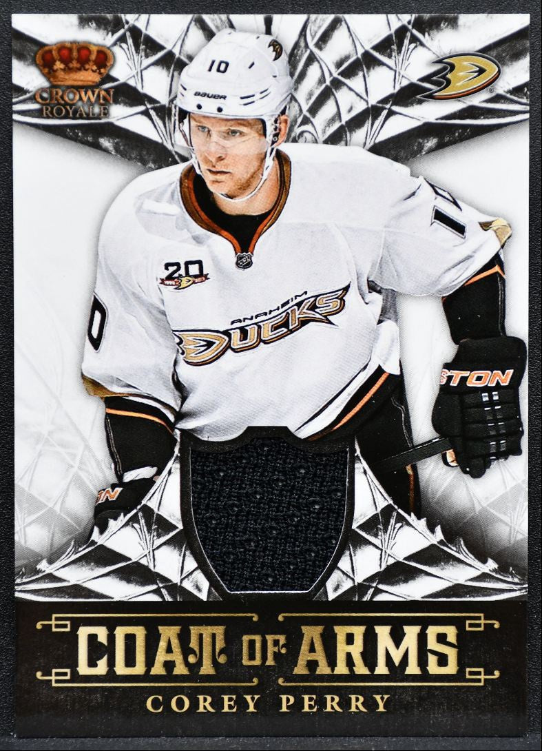 2013-14 Panini Crown Royale Coat of Arms Materials Perry Jersey 8083
