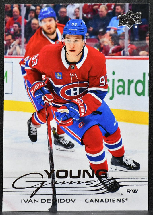 2025-26 Upper Deck Series 1 Young Guns Ivan Demidov 205 RC 2026