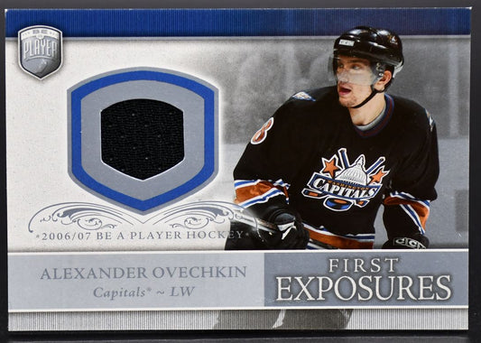 2006-07 UD Be A Player Portraits Premières Expositions Maillot d'Alexander Ovechkin