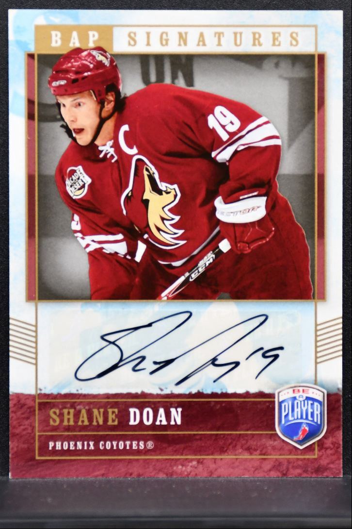 2006-07 Upper Deck Be A Player Signatures Shane Doan Phoenix Coyotes Auto 1359