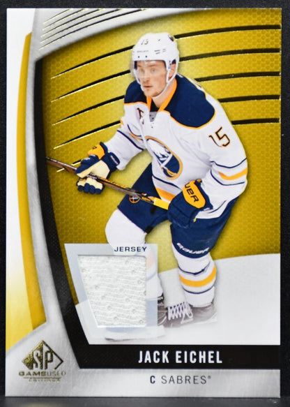 2017-18 SP Game Used Jersey Jack Eichel 49 Buffalo Sabres Jersey 4804