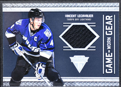 2011-12 Panini Titanium Game-Worn Gear Vincent Lecavalier Lightning Jersey 8327