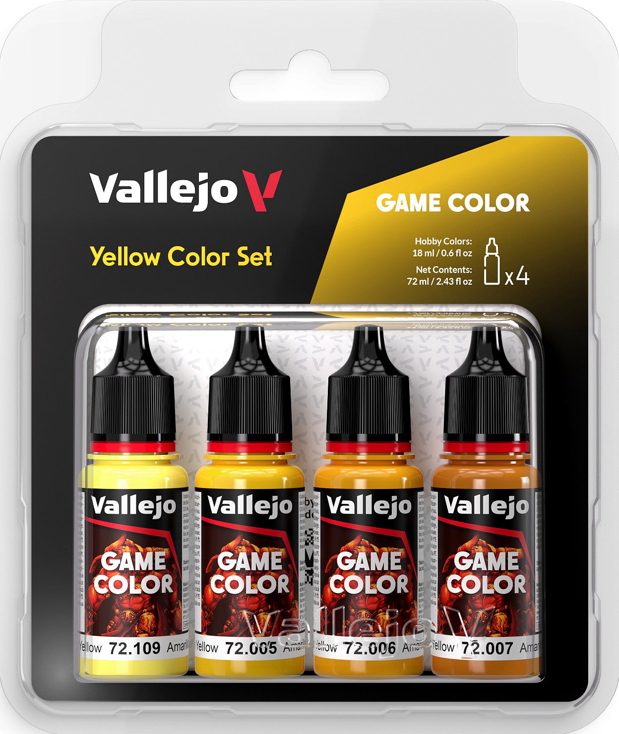 Vallejo Game Color Set Yellow