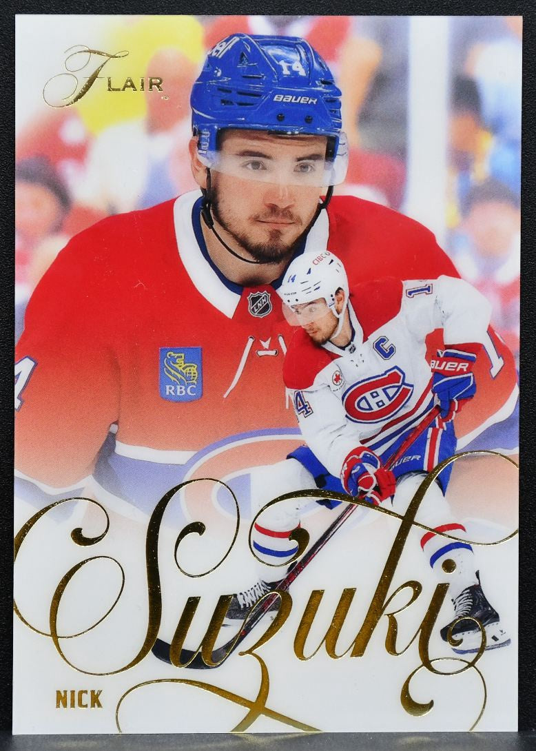 2025-26 Flair Nick Suzuki 65 Montreal Canadiens 1020