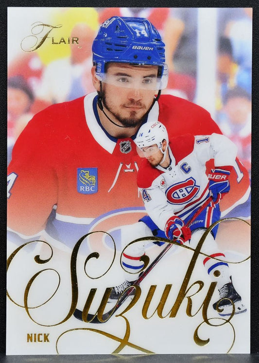 2025-26 Flair Nick Suzuki 65 Montreal Canadiens 1020