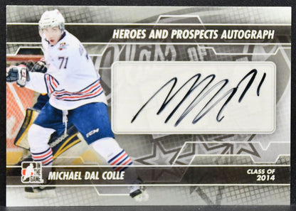 2013-14 In The Game Heroes and Prospects Autos Michael Dal Colle Auto 2717