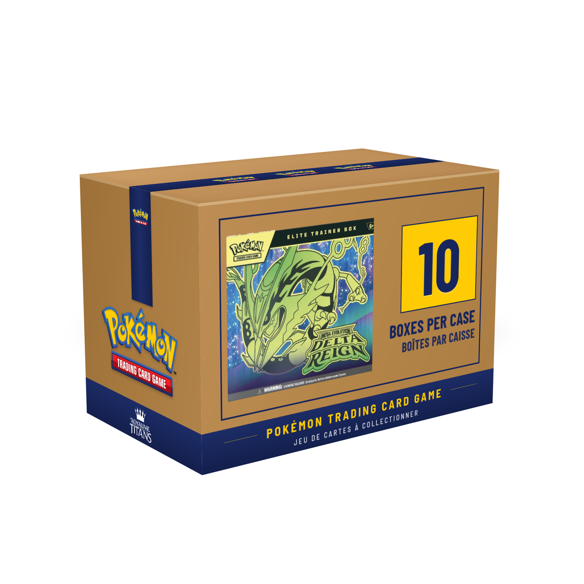 Pokemon ME06 Delta Reign Elite Trainer Box Case (EN) (PRE ORDER)