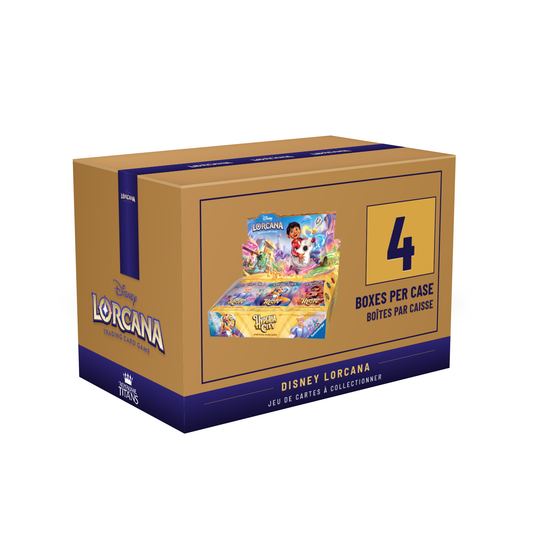 Disney Lorcana Set 14 Hyperia City Booster Display Box Case (EN)