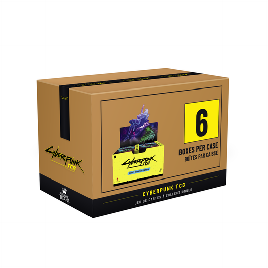 Cyberpunk TCG: Retail Booster Display Box Case (EN) (PRE ORDER)
