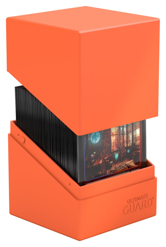 Ultimate Guard Deck Case Boulder 100+ Neon Orange