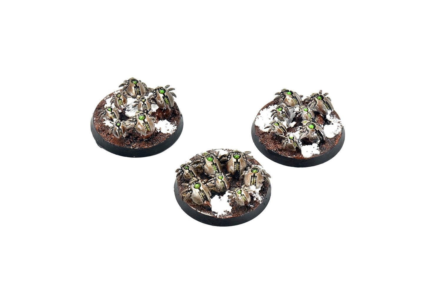 NECRONS 3 Canoptek Scarab Swarms #4 WELL PAINTED new version 40k