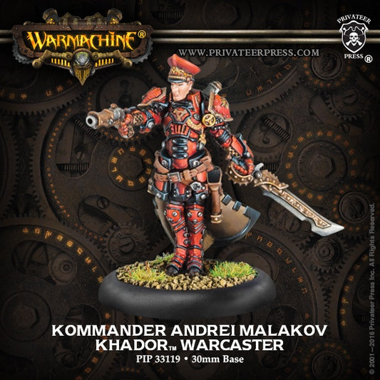 Khador - Kommander Andrei Malakov (PIP 33119)