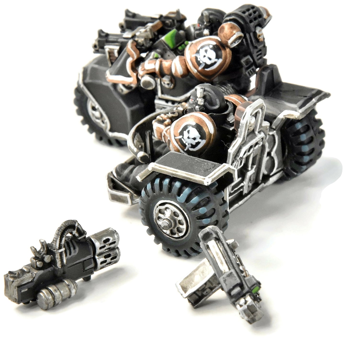 SPACE MARINES Attack Bike #3 PRO PAINTED Warhammer 40K