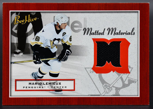 Maillot UD Bee Hive Matted Materials Mario Lemieux MM-ML 2005-06