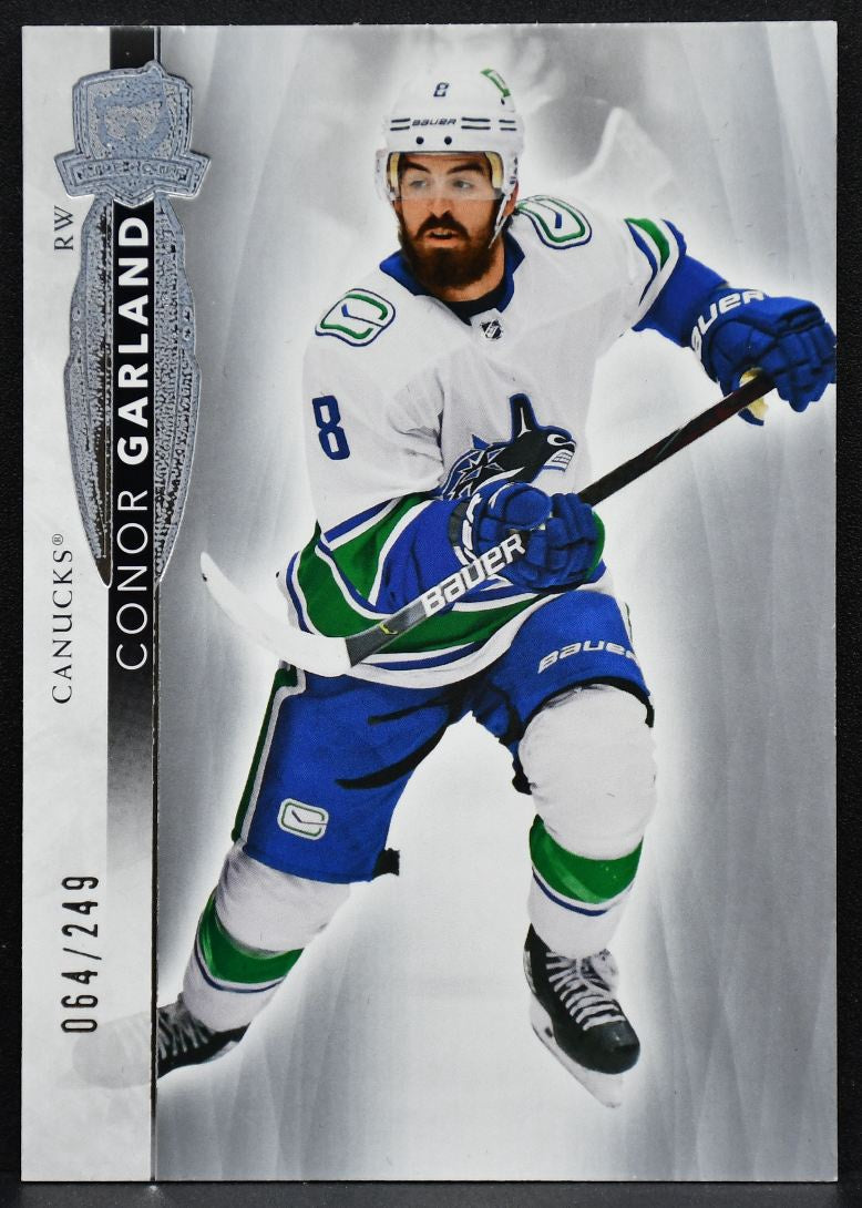 2021-22 Upper Deck The Cup Conor Garland 40 Vancouver Canucks 064/249 3377