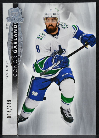 2021-22 Upper Deck The Cup Conor Garland 40 Vancouver Canucks 064/249 3377