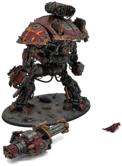 CHAOS KNIGHTS Chaos Knight Rampager #1 WELL PAINTED Forge World 40K