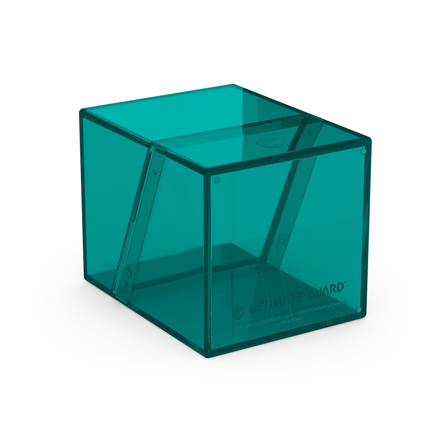 Ultimate Guard Deck Case Boulder 100+ Clear Malachite