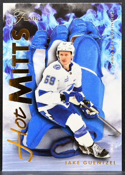 2025-26 Flair Hot Mitts Jake Guentzel HM-19 Tampa Bay Lightning 8655