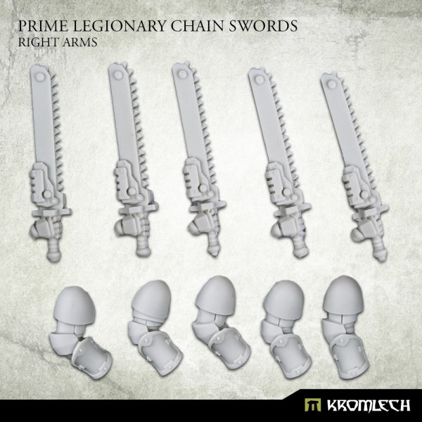 Prime Legionaries CCW Arms - Chain Swords[right] (5) (KRCB267)
