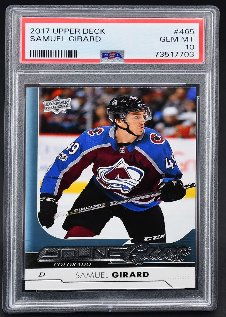 2017-18 UD Series 2 Young Guns Samuel Girard 465 RC