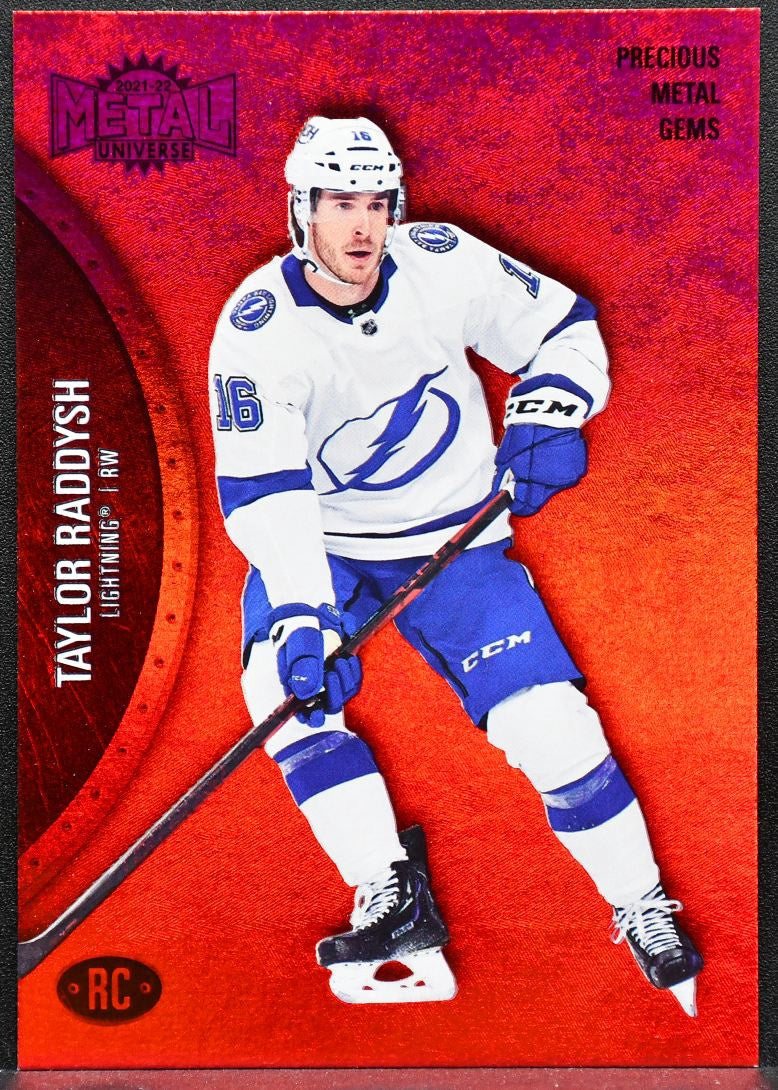2021-22 Skybox Metal Precious Metal Gems Taylor Raddysh RC 048/100 6755