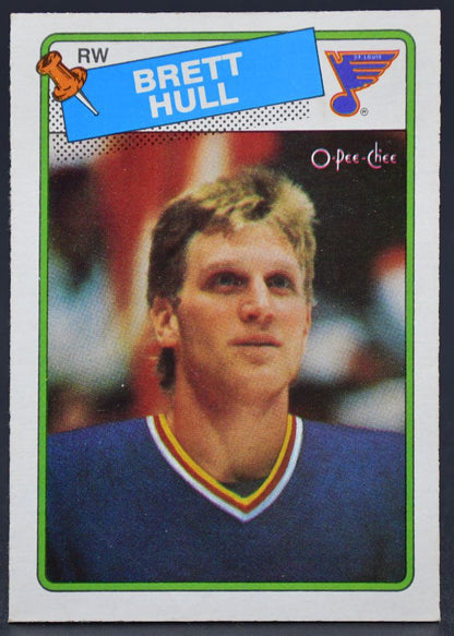 1988-89 OPC Brett Hull 66 St. Louis Blues