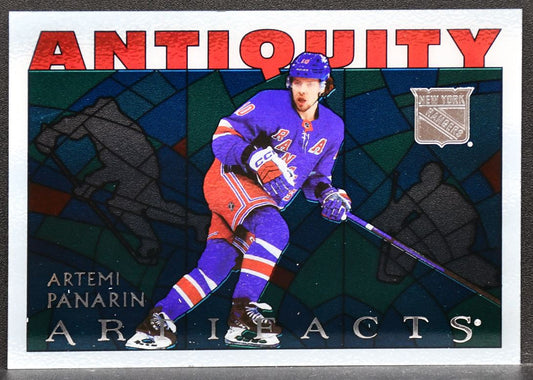 2025-26 Upper Deck Artifacts Antiquity Artemi Panarin AT-2 New York Rangers 1725