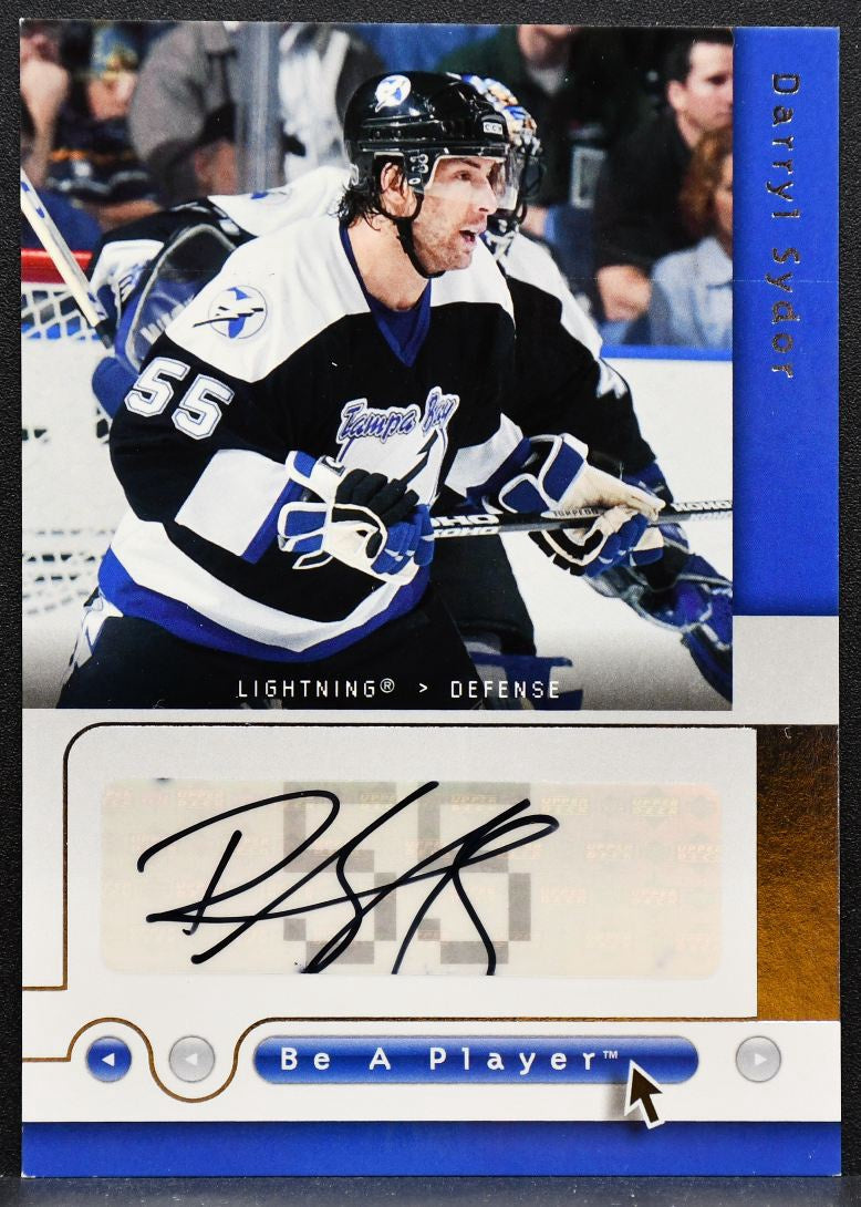 2005-06 Upper Deck Be a Player Signatures Darryl Sydor DY Dallas Stars Auto 7189