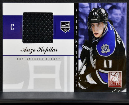 2011-12 Panini Elite Materials Anze Kopitar Jersey 0537