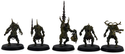 MAGGOTKIN OF NURGLE 10 Plaguebearers #4 WELL PAINTED Warhammer Sigmar