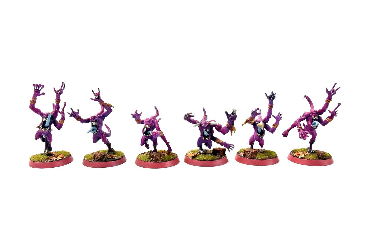 THOUSAND SONS 10 Pink Horrors #6 PRO PAINTED Warhammer 40K