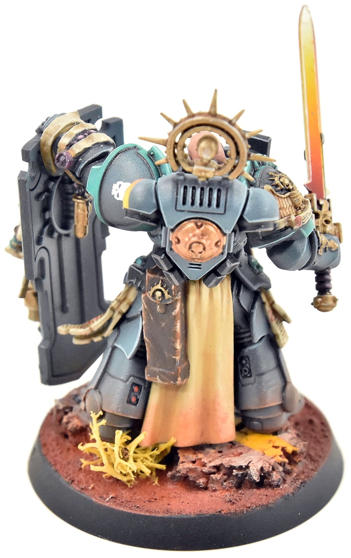 SPACE MARINES Idomitus Captain #1 PRO PAINTED Warhammer 40K