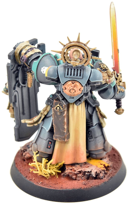 SPACE MARINES Idomitus Captain #1 PRO PAINTED Warhammer 40K